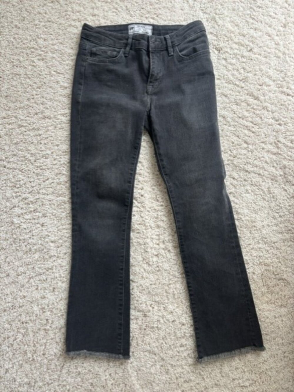 gray free people jeans size 25